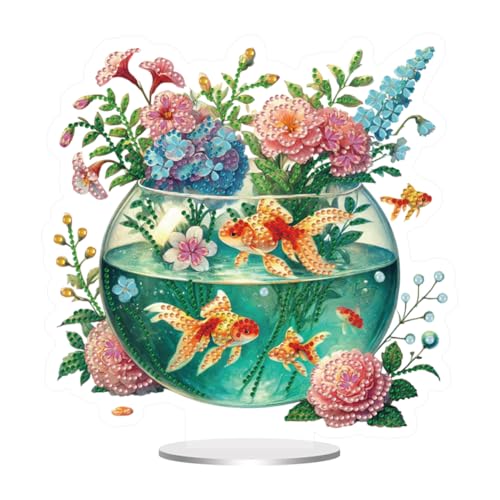 KOBONA 5D DIY Partial Special Shaped Drill Diamond Painting Table Ornaments Kit, DIY Girl Diamond Art Kits for Beginner, Rhinestone Home Wall Decoration Art Craft KOBONA 5D DIY Partial Special Shaped Drill Diamond Painting Table Ornaments Kit, DIY Girl Diamond Art Kits for Beginner, Rhinestone Home Wall Decoration Art Craft von KOBONA