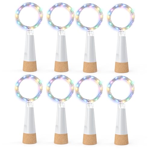Flaschenlichter mit Korken, USB wiederaufladbares Weinflaschenlicht, batteriebetriebene Gläser, Lichterkette, 2025 verbesserte Lichterkette für Weihnachtsdekorationen Flaschenlichter mit Korken, USB wiederaufladbares Weinflaschenlicht, batteriebetriebene Gläser, Lichterkette, 2025 verbesserte Lichterkette für Weihnachtsdekorationen von KOBWA