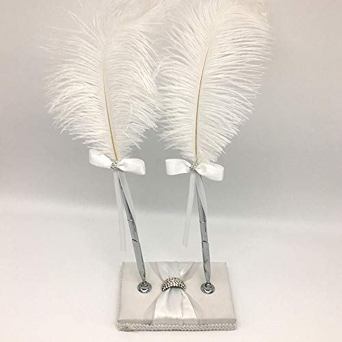 KOCAN Füllfederhalter für die Hochzeit, mit Doppelhalter, Hochzeit, Signatur, Deko-Set, Gästebuch KOCAN Füllfederhalter für die Hochzeit, mit Doppelhalter, Hochzeit, Signatur, Deko-Set, Gästebuch von KOCAN
