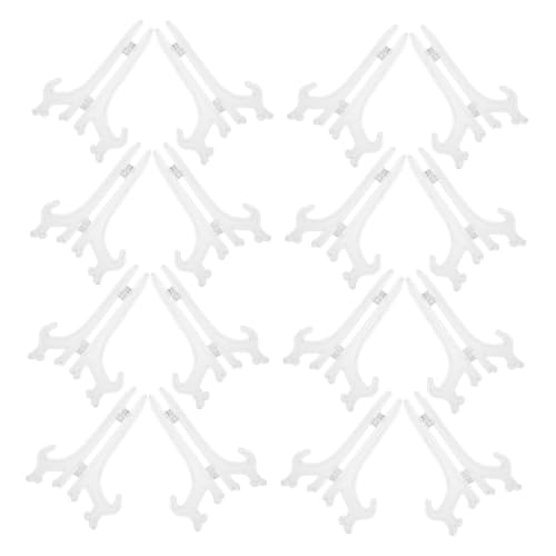 24 Stück Transparente Kunststoff Easel Bild und Tellerhalter für Hochzeiten Zuhause und Bürodekoration Stabiler Präsentationsständer für Fotos und Kunstwerke 24 Stück Transparente Kunststoff Easel Bild und Tellerhalter für Hochzeiten Zuhause und Bürodekoration Stabiler Präsentationsständer für Fotos und Kunstwerke von KOCKSHION