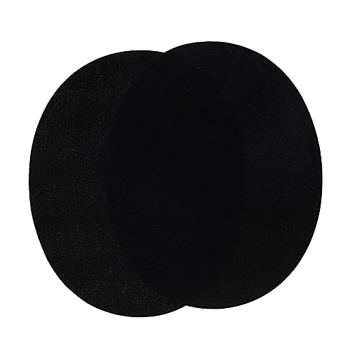 KOCKSHION 1 Paar Bügelbare Oval Patches für Kleidung Dekorative Reparatur Patches für Ellbogen und Knie Strapazierfähiges Material Einfach Anzuwenden für Jacken und Sweater von KOCKSHION