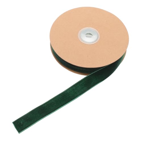 KOCKSHION 1 Rolle Beflockungsband Bänder Für Handwerk Partyverpackungsband Wickeln Packband Band Zum Basteln Festival-packgurt Heimgeschenkband Geschenkband Einpacken Partyband Green Nylon von KOCKSHION