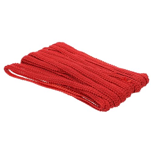 KOCKSHION 1 Rolle DIY Spitzenborte Rot Yards Dekorativer Vorhangbesatz für Kleidung Lampenschirme und Heimdekoration für Kreative DIY Projekte und Handarbeiten KOCKSHION 1 Rolle DIY Spitzenborte Rot Yards Dekorativer Vorhangbesatz für Kleidung Lampenschirme und Heimdekoration für Kreative DIY Projekte und Handarbeiten von KOCKSHION