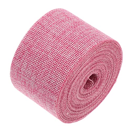 KOCKSHION 1 Rolle Dekorative Schleifen Jute für Hochzeiten und Feste für Diy Bastelprojekte Floristik und Handgemachte Farbige Bänder von KOCKSHION