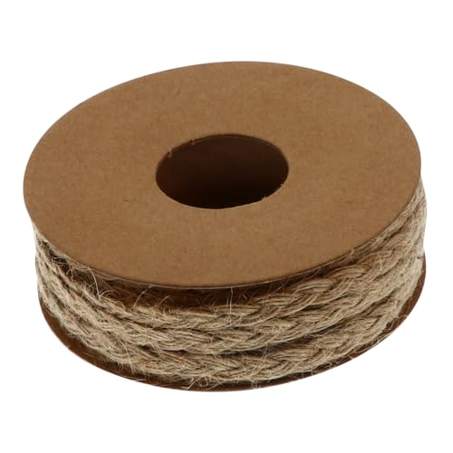 KOCKSHION 1 Rolle Schleife Juteband Geflochtene Jute Flechten Wickeln Bastelband Aus Stoff Perlenband Party Für Band Zum Verpacken Dekoratives Seilband Hessisches Band Klettband Khaki KOCKSHION 1 Rolle Schleife Juteband Geflochtene Jute Flechten Wickeln Bastelband Aus Stoff Perlenband Party Für Band Zum Verpacken Dekoratives Seilband Hessisches Band Klettband Khaki von KOCKSHION