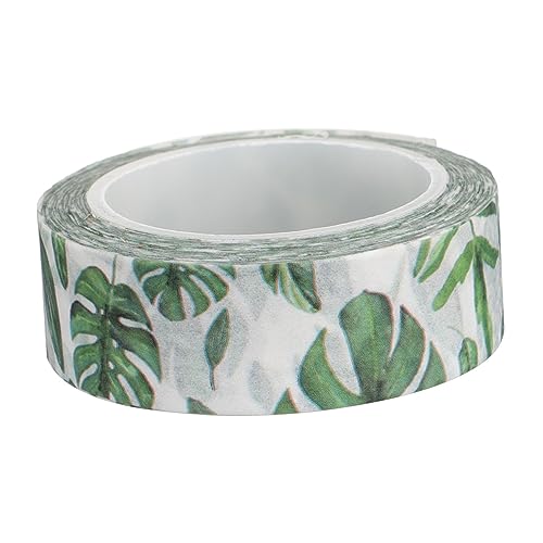 KOCKSHION 1 Rolle Tropisches Pflanzen Washi Tape Klebeband für Kreative DIY Projekte Dekoratives Klebeband für Handbücher Tagebücher und Scrapbooking für Verpackungen und KOCKSHION 1 Rolle Tropisches Pflanzen Washi Tape Klebeband für Kreative DIY Projekte Dekoratives Klebeband für Handbücher Tagebücher und Scrapbooking für Verpackungen und von KOCKSHION