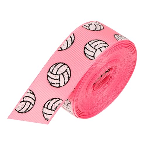 KOCKSHION 1 Rolle Volleyball Thema Geschenkband Yards Sportliches Dekorationsband für Diy Bastelprojekte und Verpackungen für Festivals und Partys KOCKSHION 1 Rolle Volleyball Thema Geschenkband Yards Sportliches Dekorationsband für Diy Bastelprojekte und Verpackungen für Festivals und Partys von KOCKSHION