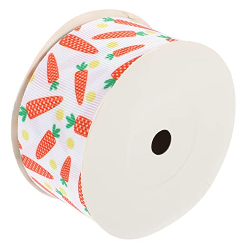 KOCKSHION 1 Rolle verpackung Band DIY Geschenkband Ostern Geschenkbandrolle Ostern Geschenkband für Süßigkeitenbeutel Dekoration Rosa zartes Osterband Kunstband zu Ostern Polyester von KOCKSHION