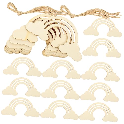 KOCKSHION 1 Satz DIY Holz Regenbogenformen Unlackierte Holzscheiben für Kreative Bastelprojekte Geeignet für Kinderzimmer und Partydeko Langlebig und Sicher der Anwendung KOCKSHION 1 Satz DIY Holz Regenbogenformen Unlackierte Holzscheiben für Kreative Bastelprojekte Geeignet für Kinderzimmer und Partydeko Langlebig und Sicher der Anwendung von KOCKSHION