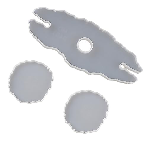 KOCKSHION 1 Satz DIY Silikonform Set für Unregelmäßige Epoxidharz Weinhalter Handgemachte Gießform für Gläser und Untersetzer Bastelzubehör für Besondere Anlässe und KOCKSHION 1 Satz DIY Silikonform Set für Unregelmäßige Epoxidharz Weinhalter Handgemachte Gießform für Gläser und Untersetzer Bastelzubehör für Besondere Anlässe und von KOCKSHION
