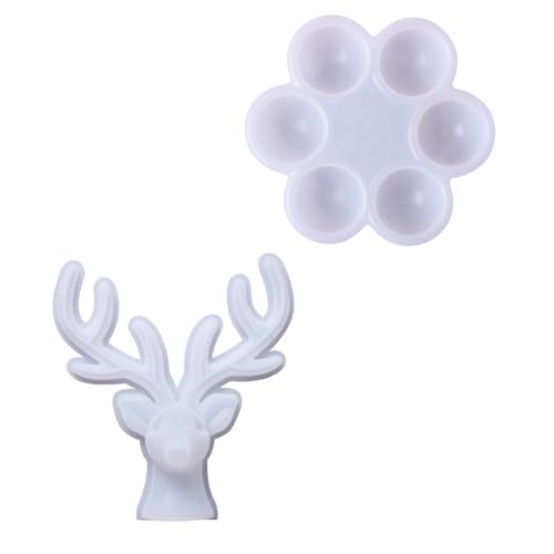 KOCKSHION 1 Satz DIY Silikonform für Aufbewahrungsbox Eier Schmuckschatulle Gießform mit Ständer für Ohrringe und Juwelen Wiederverwendbar und Praktisch für Bastelprojekte von KOCKSHION