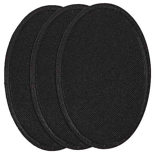KOCKSHION 1 Satz Große Selbstklebende Reparaturflicken Oval Für Jacken Shirts Kleidung Und Taschen Vielseitige Applikationen Für Kreative Diy Projekte Und Reparaturen 3 Stück von KOCKSHION