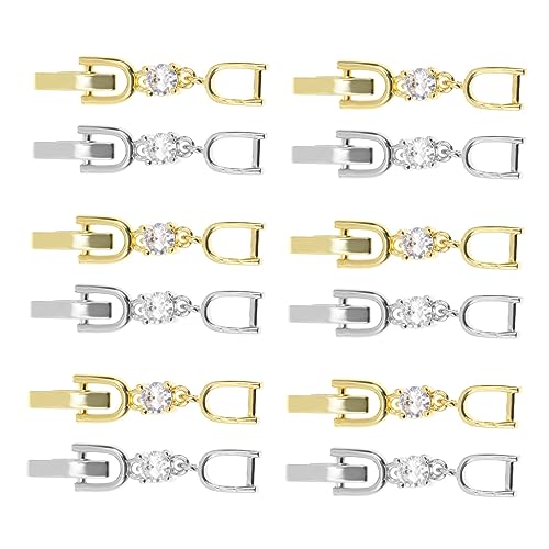 KOCKSHION 1 Satz Kettenverlängerung Silberne Armbandverlängerung Schließe Extender Verlängerungskette Verlängerung Für Armband Schnallenzubehör Armkettenbeschläge Strasssteine 12 Stück KOCKSHION 1 Satz Kettenverlängerung Silberne Armbandverlängerung Schließe Extender Verlängerungskette Verlängerung Für Armband Schnallenzubehör Armkettenbeschläge Strasssteine 12 Stück von KOCKSHION