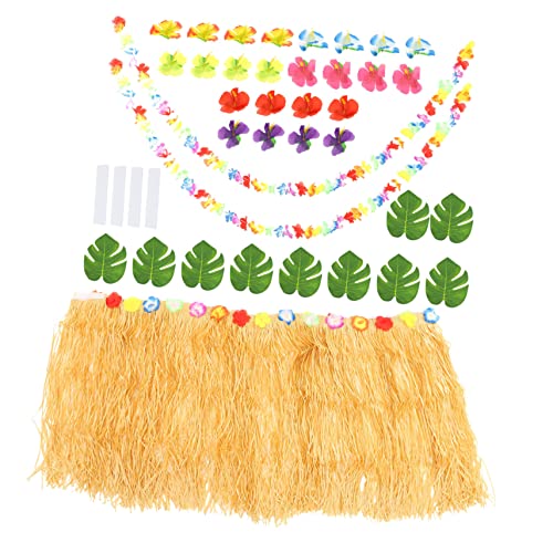 KOCKSHION 1 Satz Tischrock Schildkrötenblätter Hibiskusblüten Blumenband und für Garten und von KOCKSHION