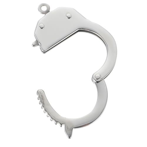KOCKSHION 1 Stück Haustier -Edelstahlschnalle Crimpen Stecker Herstellung werkzeug verbindungsstücke für armband selber machen Metallschnallen für Armbänder Rostfreier Stahl Silber von KOCKSHION