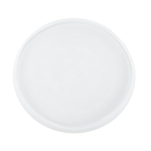 KOCKSHION 1 Stück Runde Silikonform für DIY Epoxidharz Gießform Multifunktionale Silikonform für Teller Untersetzer und Spiegel Einfach zu Entformen Langlebig und Wiederverwendbar für KOCKSHION 1 Stück Runde Silikonform für DIY Epoxidharz Gießform Multifunktionale Silikonform für Teller Untersetzer und Spiegel Einfach zu Entformen Langlebig und Wiederverwendbar für von KOCKSHION