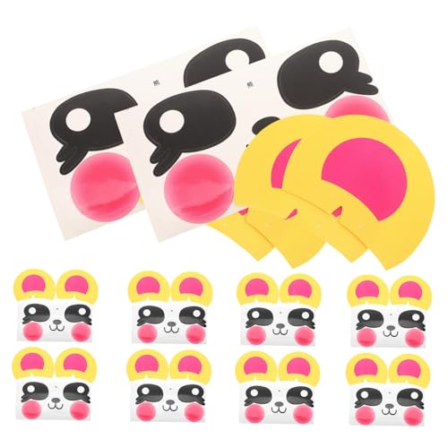 KOCKSHION 10 Sätze Cartoon-augen-aufkleber Augen Aufkleben Gesichtsaufkleber Zum Basteln Aufkleber Kinderparty Gefälligkeiten Aufklebergesichter Zum Basteln Diy Augenaufkleber von KOCKSHION