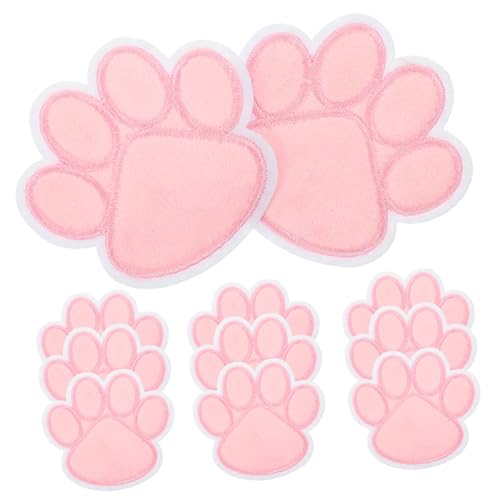 KOCKSHION 10 Stück Hundepfoten Aufnäher Aufbügelbare Stoffpatches für DIY Kleidung Langlebige und Sichere Applikationen für Handarbeiten und Dekoration KOCKSHION 10 Stück Hundepfoten Aufnäher Aufbügelbare Stoffpatches für DIY Kleidung Langlebige und Sichere Applikationen für Handarbeiten und Dekoration von KOCKSHION
