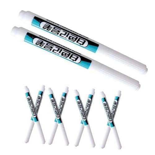 KOCKSHION 10 Stück Multifunktionale Permanentmarker Weißer Markierungsstift für Metall Bauprojekte Präzise und Langlebig für Handwerk und Konstruktion KOCKSHION 10 Stück Multifunktionale Permanentmarker Weißer Markierungsstift für Metall Bauprojekte Präzise und Langlebig für Handwerk und Konstruktion von KOCKSHION