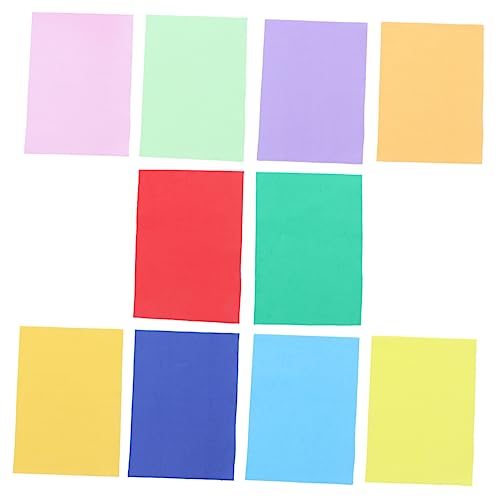 KOCKSHION 10 Stück Teiliges Eva Schaumstoffpapier Bunte Diy Bastelbögen Flexibel und Leicht Zuschneidbar für Bastelmaterial Schule und Kreative Handarbeiten KOCKSHION 10 Stück Teiliges Eva Schaumstoffpapier Bunte Diy Bastelbögen Flexibel und Leicht Zuschneidbar für Bastelmaterial Schule und Kreative Handarbeiten von KOCKSHION