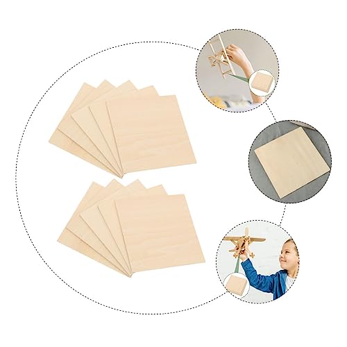 KOCKSHION 10 Stück Teiliges Rechteckige Holzplatten Naturbelassen für DIY Bastelprojekte Stabile Sperrholzplatten zum Bemalen und Handwerken Vielseitige Holzscheiben für Kunsthandwerk KOCKSHION 10 Stück Teiliges Rechteckige Holzplatten Naturbelassen für DIY Bastelprojekte Stabile Sperrholzplatten zum Bemalen und Handwerken Vielseitige Holzscheiben für Kunsthandwerk von KOCKSHION