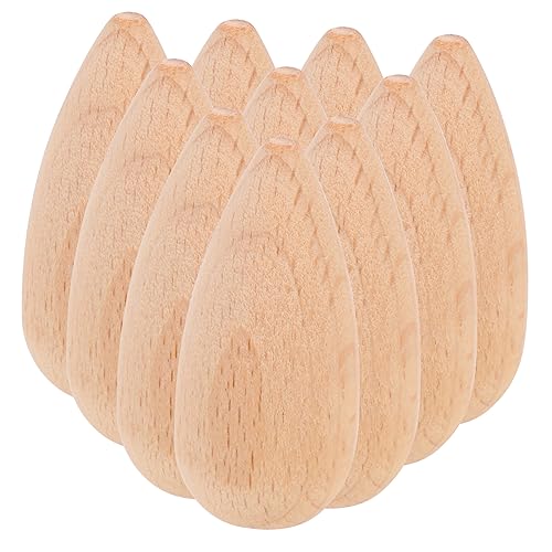 KOCKSHION 10 Stück Unbemalte Holz Peg Puppen DIY Bastelset Natürliche Holzfiguren für Kreative Projekte Dekoration und Gestaltung für Kindergarten Zuhause und Kunstliebhaber von KOCKSHION
