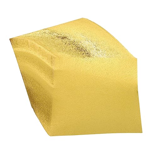 KOCKSHION 100 Blatt DIY Origami Papier Gold Einseitiges Glänzendes Faltpapier für Bastelprojekte Geeignet für Erwachsene Quadratisch für Scrapbooking und Dekoration von KOCKSHION
