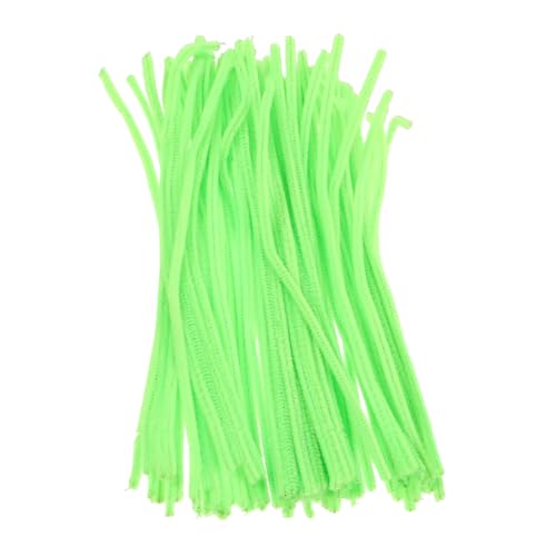 KOCKSHION 100 Stück Bunte Chenille Stäbe Handgefertigte Bastelstäbchen für Kreative DIY Projekte und Kinderspielzeug Vielseitig Einsetzbar für Handarbeiten und Dekoration von KOCKSHION