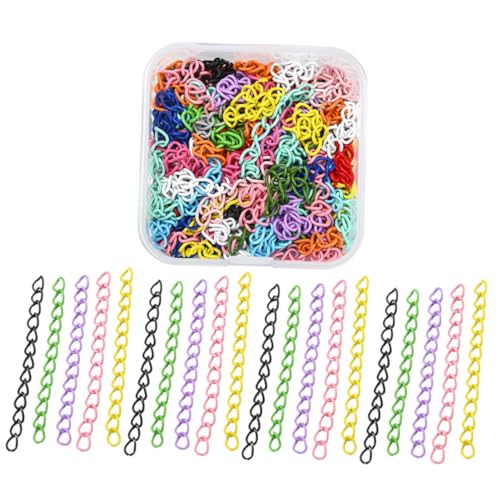 KOCKSHION 100 Stück Gliederkette Schlüsselband DIY Goldanhänger Zur Schmuckherstellung Abstandsperlen Zur Schmuckherstellung Anhänger Kits Büroklammerkette Schmuck Organizer KOCKSHION 100 Stück Gliederkette Schlüsselband DIY Goldanhänger Zur Schmuckherstellung Abstandsperlen Zur Schmuckherstellung Anhänger Kits Büroklammerkette Schmuck Organizer von KOCKSHION