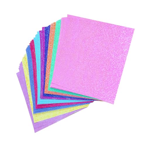 KOCKSHION 100 Stück Schimmerndes Origami Faltpapier Buntes Stabiles Bastelpapier für DIY Grußkarten Scrapbooking Kinderhandwerk Zufällige Farbe Zufällige Farbe KOCKSHION 100 Stück Schimmerndes Origami Faltpapier Buntes Stabiles Bastelpapier für DIY Grußkarten Scrapbooking Kinderhandwerk Zufällige Farbe Zufällige Farbe von KOCKSHION