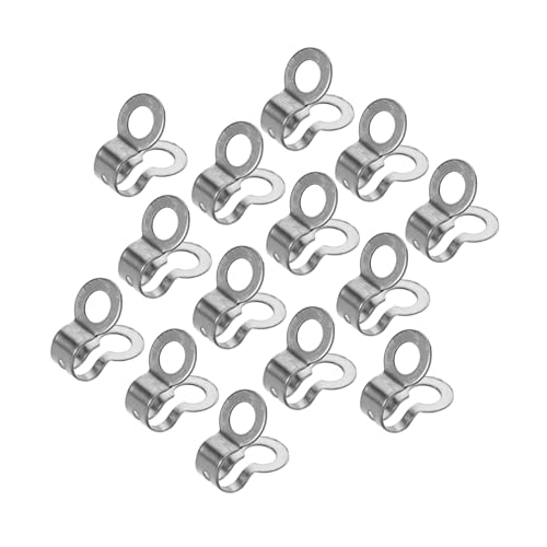 KOCKSHION 100 Stück Verbinder für Kugelkette Robuste Verbindungselemente für Schmuckherstellung und Deckenventilator Verlängerungen Silber KOCKSHION 100 Stück Verbinder für Kugelkette Robuste Verbindungselemente für Schmuckherstellung und Deckenventilator Verlängerungen Silber von KOCKSHION