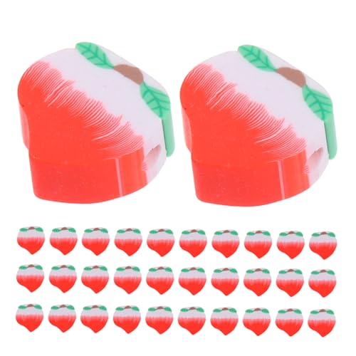 KOCKSHION 100 Stück Weiche Keramikperlenohrdekoration Fruchtpolymerperlen Kleine Tonperlen Gummibärchen-anhänger Frucht-ton-perlen Anhänger Aus Tonperlen Polymer-ton KOCKSHION 100 Stück Weiche Keramikperlenohrdekoration Fruchtpolymerperlen Kleine Tonperlen Gummibärchen-anhänger Frucht-ton-perlen Anhänger Aus Tonperlen Polymer-ton von KOCKSHION