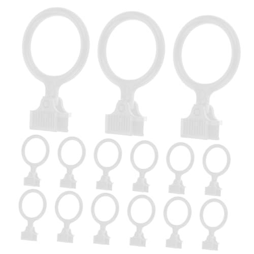 KOCKSHION 100 Stück Zipper Puller Tab Multifunktionale Reißverschluss Reparaturhaken für PVC Stiftetaschen Einfach zu Verwenden für Taschen und Beutel Geeignet von KOCKSHION
