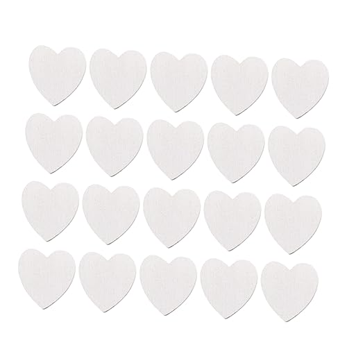 KOCKSHION 100Stücke DIY Holzscheiben Herzförmige Weiße Holzstücke für Bastelprojekte Dekoration Handwerk für Hochzeiten Partys und Kreative Familienaktivitäten KOCKSHION 100Stücke DIY Holzscheiben Herzförmige Weiße Holzstücke für Bastelprojekte Dekoration Handwerk für Hochzeiten Partys und Kreative Familienaktivitäten von KOCKSHION