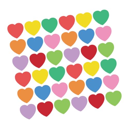 KOCKSHION 108 Stück Herzförmige Papierschnitte Bunte Diy Bastelherzen für Klassenzimmer Dekoration Pinnwandbedarf Valentinstag Schulprojekte Farben für Kreative Aktivitäten KOCKSHION 108 Stück Herzförmige Papierschnitte Bunte Diy Bastelherzen für Klassenzimmer Dekoration Pinnwandbedarf Valentinstag Schulprojekte Farben für Kreative Aktivitäten von KOCKSHION