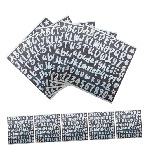 KOCKSHION 10Blätter Selbstklebende Alphabet und Zahlenaufkleber Dekorative Rainbow DIY für Scrapbooking Basteln und Tassenverzierung Langlebig und Leicht Abziehbar KOCKSHION 10Blätter Selbstklebende Alphabet und Zahlenaufkleber Dekorative Rainbow DIY für Scrapbooking Basteln und Tassenverzierung Langlebig und Leicht Abziehbar von KOCKSHION