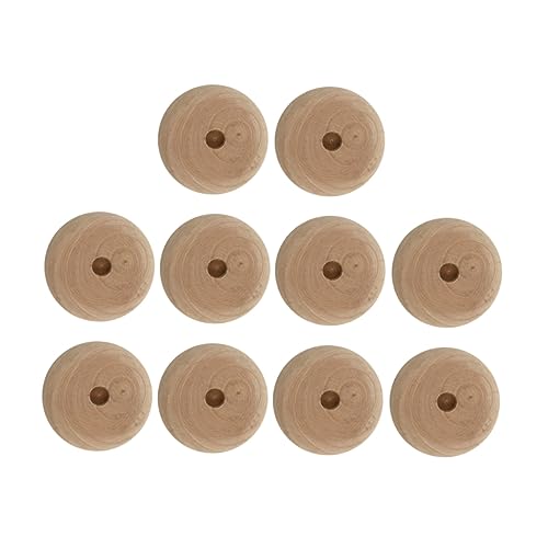 KOCKSHION 10Stücke Holzräder für DIY Auto Handgemachte Bastelzubehör für Holzräder für Projekte und Bastelarbeiten Langlebig und Vielseitig Einsetzbar KOCKSHION 10Stücke Holzräder für DIY Auto Handgemachte Bastelzubehör für Holzräder für Projekte und Bastelarbeiten Langlebig und Vielseitig Einsetzbar von KOCKSHION