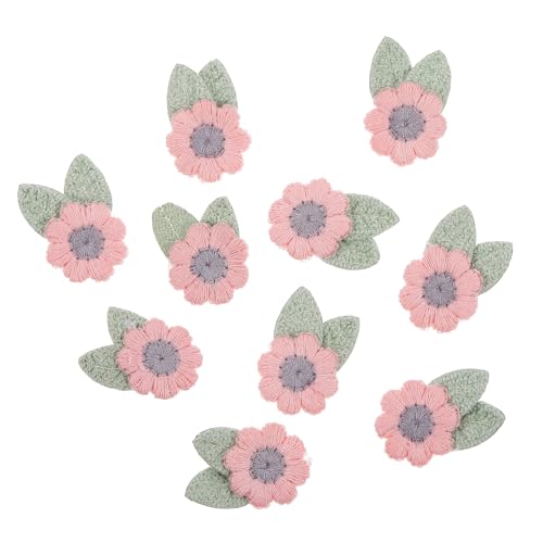 KOCKSHION 10Stücke Patches für DIY Kleidung Bestickte Applikationen für T Shirts Kleider und Handwerksprojekte Langlebige und Farbenfrohe Nähzubehör für Designs von KOCKSHION