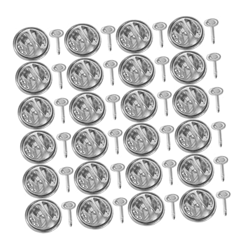 KOCKSHION 120 Stück Schmetterlings-anstecknadeln: Ersatz-anstecknadeln – Schmetterlings-clutch-rückseiten Kupfer – Sichere Broschenverschlüsse Metall, Zubehör von KOCKSHION