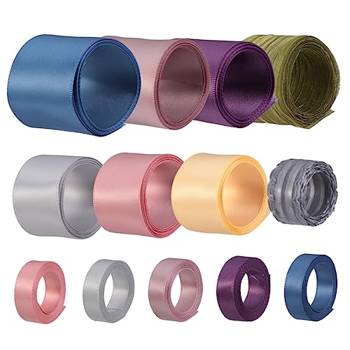 KOCKSHION 13Stücke DIY Haarschmuck Set Teiliges Handgefertigtes Bänder Set für Haaraccessoires Geschenkverpackung und Dekoration für Haarschleifen und Partygestaltung von KOCKSHION