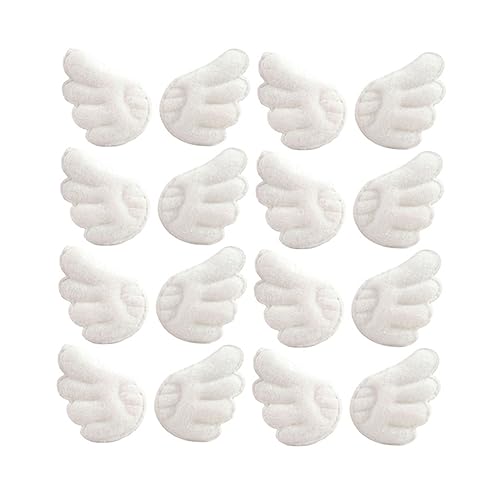 KOCKSHION 15 Paare Engel Flügel Aufnäher DIY Patches für Kinderbekleidung Socken Dekoration Kreative Bastelideen Leicht und Tragbar für Persönliche Kostüme und Accessoires von KOCKSHION