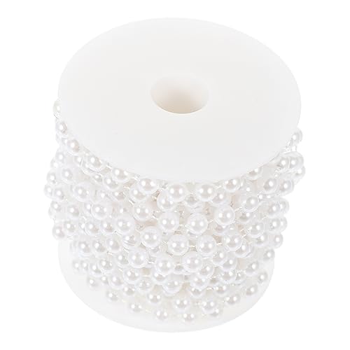 KOCKSHION 1Rolle Dekorative Perlenschnur Perlen für DIY Vorhang Blumenstrauß Vielseitiges Perlendekor für Hochzeiten Türen Weihnachtsbaum Einfache Anwendung für Zuhause von KOCKSHION