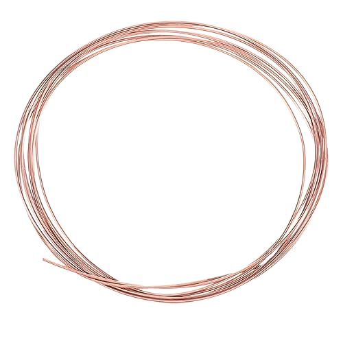 KOCKSHION 1Rolle Kupferdraht Nackter Kupferdraht für DIY Handwerk für Schmuckherstellung Leicht Verarbeiten Hohe Leitfähigkeit KOCKSHION 1Rolle Kupferdraht Nackter Kupferdraht für DIY Handwerk für Schmuckherstellung Leicht Verarbeiten Hohe Leitfähigkeit von KOCKSHION