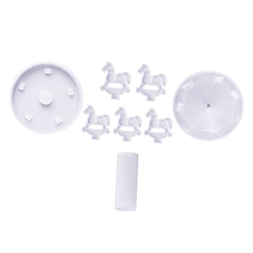 KOCKSHION 1Satz DIY Silikon Karussell Form Epoxidharz Gießform für Dekorationen Flexible Silikonform für Kunsthandwerkliche Ornamente für Bastelprojekte KOCKSHION 1Satz DIY Silikon Karussell Form Epoxidharz Gießform für Dekorationen Flexible Silikonform für Kunsthandwerkliche Ornamente für Bastelprojekte von KOCKSHION