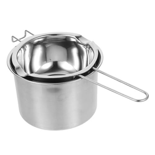 KOCKSHION 1Satz Doppelkessel Set Schmelztiegel für Wachs und Butter für Kerzenherstellung und Süßigkeiten mit Ergonomischem Griff für Einfache Handhabung KOCKSHION 1Satz Doppelkessel Set Schmelztiegel für Wachs und Butter für Kerzenherstellung und Süßigkeiten mit Ergonomischem Griff für Einfache Handhabung von KOCKSHION