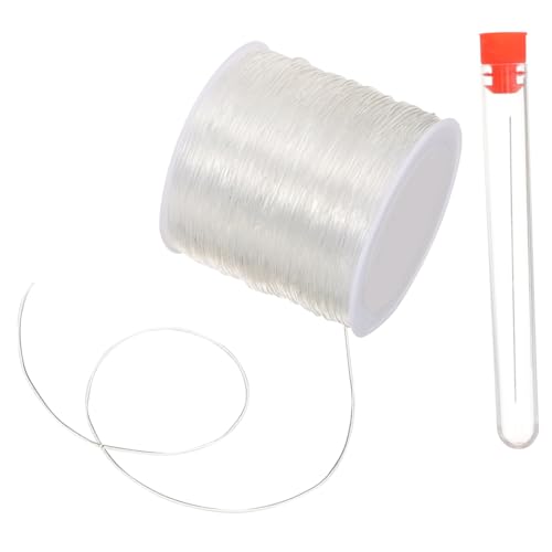 KOCKSHION 1Satz Tragbares Perlennadel für DIY Schmuckherstellung Elastisches Perlenfädeln mit Nylonband und Nadeln Armbänder und Halsketten Einfach und Zeitsparend von KOCKSHION