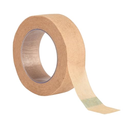KOCKSHION 1Stück Multi Funktionales Papierband Atmungsaktives Klebeband zur Befestigung von Tattoo Matten für Kosmetikstudios und Professionelle Anwendungen Braun von KOCKSHION