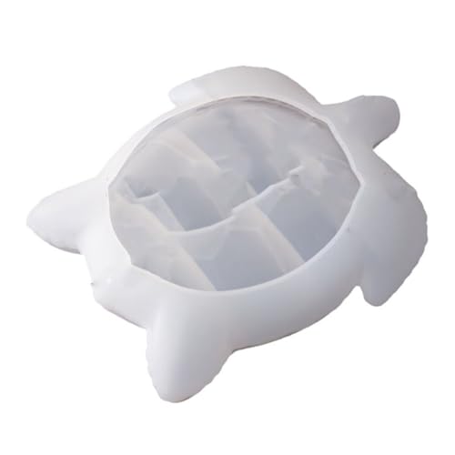 KOCKSHION 1Stück Silikonform für Aufbewahrungsplatte Turtle Design DIY Epoxidharz Gießform Hohe Flexibilität für Bastelprojekte zu Hause KOCKSHION 1Stück Silikonform für Aufbewahrungsplatte Turtle Design DIY Epoxidharz Gießform Hohe Flexibilität für Bastelprojekte zu Hause von KOCKSHION