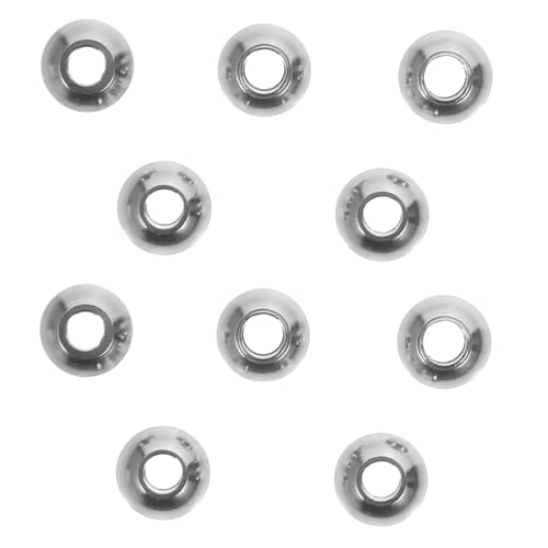 KOCKSHION 1Tasche Perlen für DIY Schmuck Lose Raumperlen Rostfrei Langlebig für Armbänder und Bastelprojekte für Schmuckliebhaber und Bastler von KOCKSHION