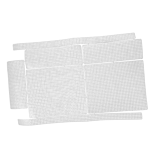 KOCKSHION 2 Sätze DIY Häkeltaschen Kunststoffgeflecht Schablonen für Individuelles Basteln für Kreative Projekte und mit Anpassbaren Maßen und Stilvollem Design von KOCKSHION